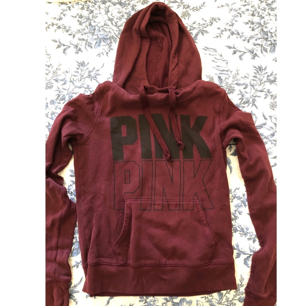 Maroon Pink hoodie